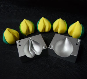 Aluminum Alloy Peach Cake Mold Hotel Catering Cartoon Fruit Vegetable Steamed Buns Kitchen Baking Tools DIY Utensils