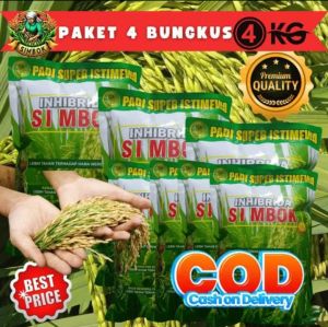 ( 4kg ) Benih Padi In Hibrida Super Istimewa Simbok Mentes original berkualitas