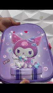 TAS RANSEL - TROLI RODA 2 ANAK SEKOLAH ANAK PEREMPUAN KARAKTEN KARTUN LUCU IMUT 12100