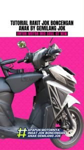GEMILANG Jok Boncengan Anak Motor Mio Soul Gt 125