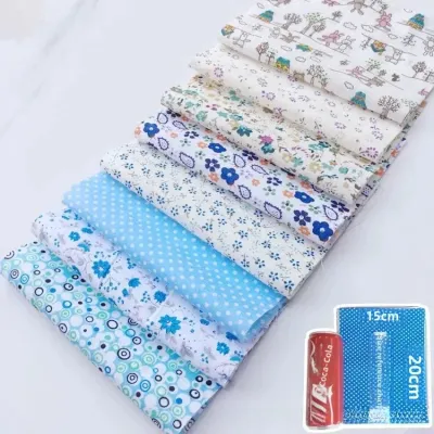 Vải Cotton Nguyên Chất In Họa Tiết Hoa Dùng Để May Đồ Thủ Công Đồ Gia Dụng Quần Áo & Phụ Kiện Thời Trang Trẻ Em