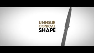 GHD CREATIVE CURL - TAPERED CURLING WAND IN BLACK