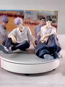 Bandai | Anime Jujutsu Kaisen Figure Gojo Satoru Action Figure Noodle Stopper Doll Geto Suguru Statue 14cm PVC Model Yumemirize Toys
