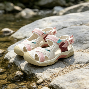 SHIYAN | New Style 2026 Summer Closed Toe Hollow Soft Bottom Water Sandals
