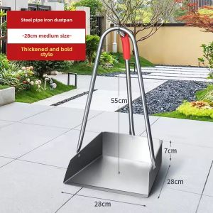 Yard Sweeping Broom And Dustpan Set Combination for Courtyard Cleaning Natural Plant Material Handmade Outdoor Household Tool