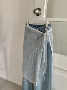 Layered Lace Design Women Skirt