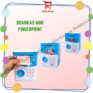 Mini ATM Brankas Celengan Bank Fingerprint Mainan Edukasi Anak