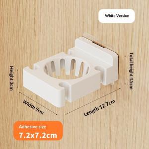 Wall Mounted Badminton Racket Holder Punch Free With Ball Hanger Storage Rack For Tennis Pickleball Ping Pong Paddle