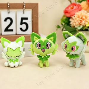 Takara Tomy | Sprigatito Pokemon Plush Toys Kawaii Sprigatito Fluffy Peluches Doll Anime Merchandise Collectible Great Souvenir Birthday Gift