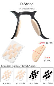32 Pairs Soft Foam Nose Pads Self Adhesive Non-Slip Eyeglass Nose Pads Thin Nosepads for Eyeglasses Sunglasses Glasses 안경 코패드