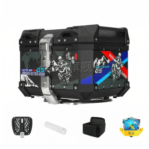 TUZHE | Aluminum 30L Detachable Rear Box for Motorcycle and E-scooter