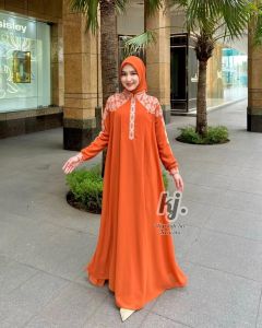 Gamis  Restock  🥰 ❤️Wardah Set❤️//1 sett SMA hijab bahan Ceruti//Gamis  mom set hijab//Yunita Lestari Fashion//