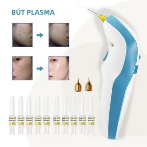 Bút Plasma Fibroblast Điện Dụng Cụ Trẻ Hóa Da Loại Bỏ Tàn Nhang Mụn Cá Vết Đốm Tẩy Hình Xăm Cấp Salon Có Kim Thay Thế