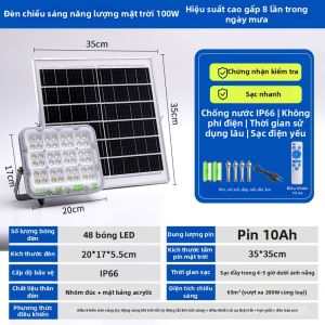 YABIAO | Đèn Sân Vườn Chống Nước Dùng Năng Lượng Mặt Trời