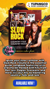 SLOW ROCK COUNTRY FOLK  COUNTRY ROCK VOLUME 2 - SONGBOOK - LYRICS  With Guitar Chords