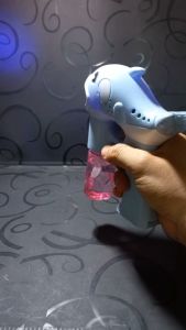 Đồ Chơi Súng Bắn Bong Bóng Xà Phòng Cá Heo Có Nhạc Có Đèn Phát Sáng Dành Cho Bé Đồ Chơi Giải Trí Khám Phá 02091