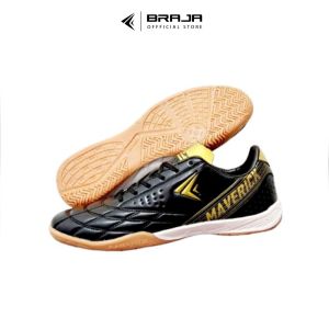 Sepatu Futsal Dewasa Braja Maverick Stylish In Black Gold