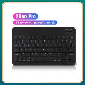 Wireless keyboard Bluetooth keyboard suitable for ipad mobile tablet computer magic control keyboard mute wireless keyboard mouse