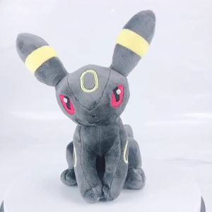 HUAN 20cm Home Decoration Umbreon Vaporeon Flareon Soft Cotton Stuffed Children Gift Eevee Plush Toy Figure Model Eeveelution Leafeon Espeon Pokemon Doll