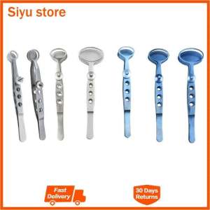 1pcs Chalazion Forceps Titanium Alloy Ophthalmic Tweezer Stainless Steel Ophthalmic Instrument