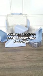 Kotak Penyimpanan Makanan 5 Wadah: Seal Kedap Udara & Dikunci