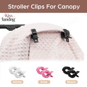 Multipurpose Baby Stroller Clips Assorted Colors Crocodile Clamps for Blankets and Accessories