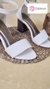 LILY SHOES - Marlow Sendal Big Heel Pumps /  Hak Tahu Wanita Trendy Murah Real Pict Berkualitas Simple By Dalleya