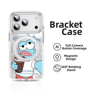 VORRYELL | Magnetic Abstract Art Design Phone Case with Stand