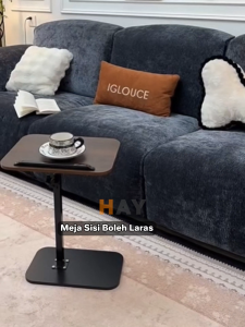 Sofa Side Table Adjustabe Side Table Lifting Table Meja Sisi Sofa Coffee Table Meja Tepi Computer Table