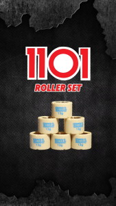 1101 2In1 Motorcycle Slider Piece FlyBall Roller Set 6Pcs Pure Copper Bola For Mio 7-12g Slide Block High Quality