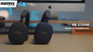 Remax Wireless Headphone BT RB-650HB  - หูฟังบลูทูธไร้สาย เสียงคมชัด คุณภาพเสียง HI-FI Sound
