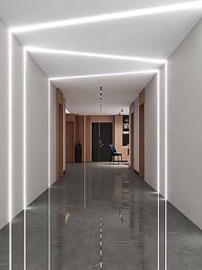 JINFI | Recessed Linear Magnetic Track Light No Frame