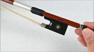 Premium Natural Mongolian Horsehair Octagonal Stick Brazilwood Violin Bow Student Practice Violin Bow