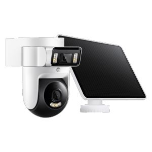 Xiaomi | Xiaomi Smart Solar Camera 4 Pro 4G Dual Lens 5MP Solar Powered Outdoor Wireless Security Camera Two-way Audio Surveillance Cam