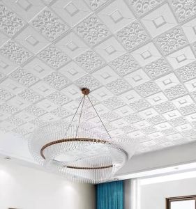 Self-Adhesive Wall Stickers Ceiling Mounted Bedroom Warm Background Wall Decor Waterproof Moisture-Proof Foam Stickers