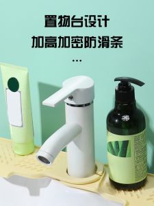 Thảm Chống Bắn Tung Tóe Bằng Silicon Hình Vuông Cho Quầy Rửa Bát Nhà Bếp Thảm Thấm Hút Nước Thảm Rửa Tay Thảm Chống Trượt