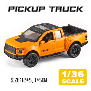 LEO 1:36 Ford Raptor F150 Diecast โมเดล รถอัลลอยด์รถยนต์ของเล่นคอลเลกชันของขวัญสําหรับเด็กชายสาว ของเล่นเด็ก