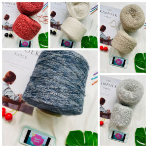 Yarn - Len Mohair - Cỡ sợi 1.5mm - Len sợi Thu Đông | Siêu nhẹ - Siêu mềm - Siêu ấm | Terri Store