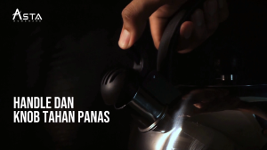 Asta Teko Siul Stainless Whistling Kettle 3 Liter