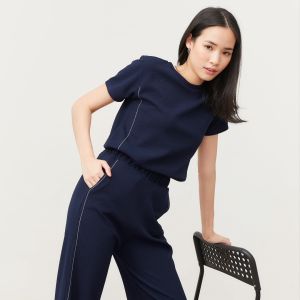 picht Line Tee - เสื้อคอกลม แขนสั้น เดินเส้นลายประ