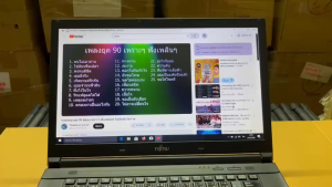โน๊ตบุ๊คมือสอง Notebook Fujitsu A553 /574 / K Celeron B730(1.80GHz)(RAM:4GB/HDD:320GB) ขนาด 15.6 นิ้ว