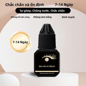 Keo Dán Mi Chống Thấm Nước 5Ml Nhanh Khô 7-14 Ngày Kéo Dài Cá Nhân Ghép Lông Mi Giả Dính Dụng Cụ Trang Điểm