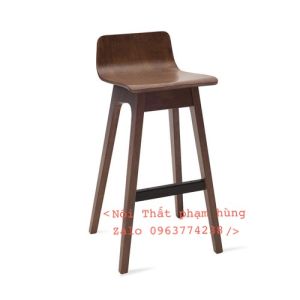 Ghế gỗ quầy caoghế bar cafe hiện đại sang trọng phù hợp mọi không gian