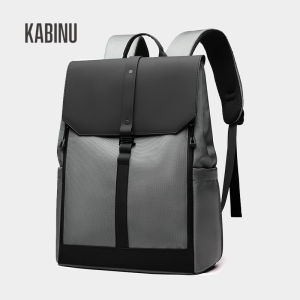 Mens Multi-Functional Nylon Backpack Waterproof Computer Bag for Business Travel And College Students Bookbag