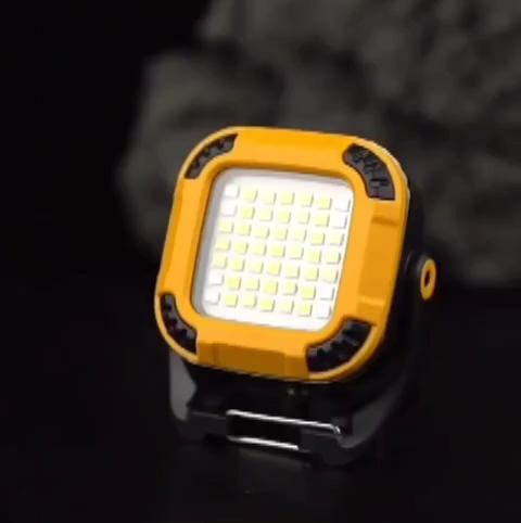 Portable Multi-Use Rechargeable Lighting: Outdoor Spotlight & Camping Lamp