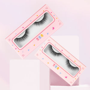 Leosotoo Childrens Fake Eyelashes Stage Performance Dance Competition Makeup Exaggerated Thick Soft Stem Curling High Density