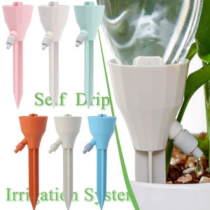 3Pcs Adjustable Self Drip Irrigation System Automatic Plants Watering Kit Flower Greenhouse Auto Waterer Indoor Dripper Device