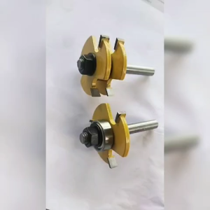 mata router profile tounge joint bit tenon 1/4 inch 6mm sambung kayu