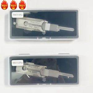 2pcs Lishi 2 in 1 Tools SS002 SS001 pro KW1 KW5 SC1 SC4 Lishi tool For Door Civil Lock Opener Hand Tool Professional Locksmith