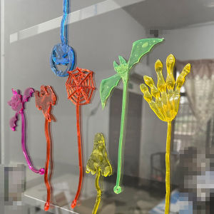 Đồ chơi mới lạ đàn hồi Stretchable dính Mạng Nhện leo núi cho bữa tiệc sinh nhật trẻ em ủng hộ đồ trang trí tiệc Halloween